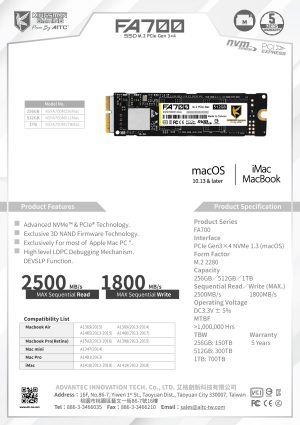 SSD_FA700